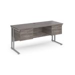 Maestro 25 Cant 600Mm Deep Desk 2X2D Ped