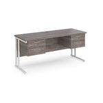 Maestro 25 Cant 600Mm Deep Desk 2X2D Ped