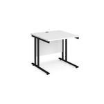 Maestro 25 cantilever 800mm deep desk