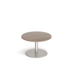 Monza Cir Coffee Table Flat Round Base