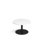 Monza circular coffee table round base