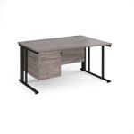 Maestro 25 Cable Man Rh Wave Desk 2D Ped