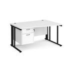 Maestro 25 Cable Man Rh Wave Desk 2D Ped