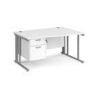 Maestro 25 Cable Man Rh Wave Desk 2D Ped