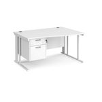Maestro 25 Cable Man Rh Wave Desk 2D Ped