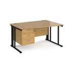 Maestro 25 Cable Man Rh Wave Desk 3D Ped