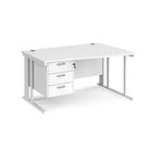 Maestro 25 Cable Man Rh Wave Desk 3D Ped