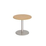 Monza Circular Dining Table With Flat Ro