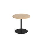 Monza circular dining table round base