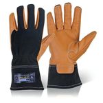 Dexflux Welder Mech Glove Tan Xl