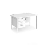 Maestro 25 H-Frame 800Mm Desk 3D Ped