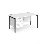 Maestro 25 H-Frame 800Mm Desk 3D Ped