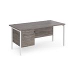 Maestro 25 H-Frame 800Mm Desk 2D Ped