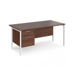 Maestro 25 H-Frame 800Mm Desk 2D Ped