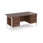 Maestro 25 H-Frame 800Mm Desk 2X3D Ped