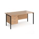 Maestro 25 H-Frame 800Mm Desk 3D Ped