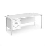 Maestro 25 H-Frame 800Mm Desk 3D Ped