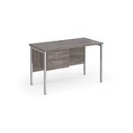 Maestro 25 H-Frame 600Mm Desk 2D Ped