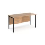 Maestro 25 H-Frame 600Mm Desk 2D Ped