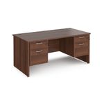 Maestro 25 panel end 800mm desk 2x2d ped