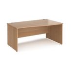 Maestro 25 panel end rh wave desk