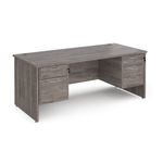 Maestro 25 panel end 800mm desk 2&3d ped