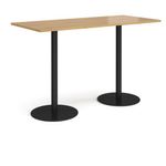 Monza Rectangular Poseur Table With Flat