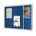 Nobo Glazed Cases Sliding Door