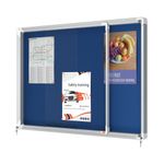 Nobo Glazed Cases Sliding Door