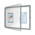Nobo Int Glazed Case Mag 8Xa4 White
