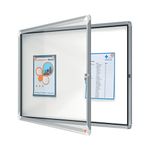 Nobo Ext Glazed Case Mag Wht 8Xa4