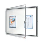 Nobo Ext Glazed Case Mag Wht 8Xa4