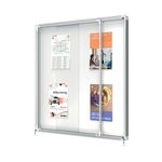 Nobo Ext Glazed Case Mag Wht 12Xa4