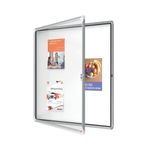 Nobo Ext Glazed Case Mag Wht 12Xa4