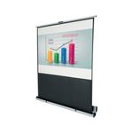 Nobo Floorstanding Screen Portable Grey