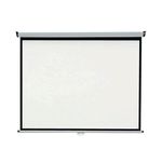 Nobo Wall Screen 2400X1813Mm Grey/Blue