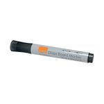 Nobo Glass Whiteboard Markers Black 4Pk