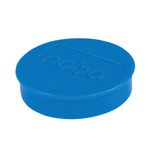 Nobo Whiteboard Magnets 38 Blu Pk10