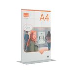 Nobo A4 Acrylic Freestanding Frame