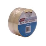 Gosecure Twin Pk 25Mmx66M Clear Tape Pk6
