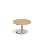 Pisa circular coffee table round base