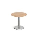 Pisa Circular Dining Table With Round Ba