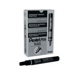 Marker Chisel Point Black Pentel N60