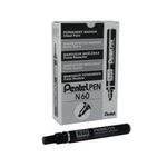 Marker Chisel Point Black Pentel N60