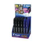 Pilot Frixion Erase Rb Dsply24 Blk/Blu