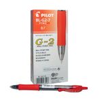 Pilot Retractable Ballpoint Pen Red G2