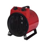 Igenix 3000W Ind Drum Fan Heater Red