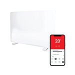 Igenix 2000W Glass Panel Heater Wht