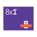 Royal Mail 1St Class Stamp Bk Pk8