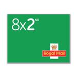 Royal Mail 2Nd Class Stamp Bk Pk8